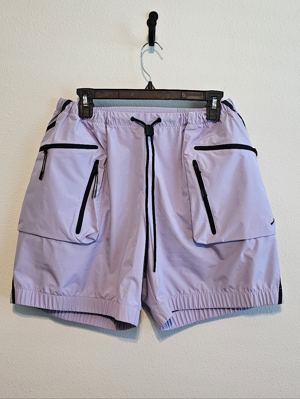 Nike Tech Super Lightweight Purple Shorts Small
